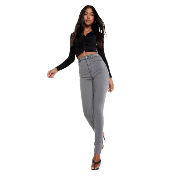 Boohoo Women's Tall Basic Jegging | 4 - Picture 3 of 5